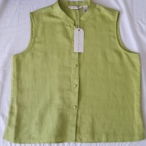 NWT French Laundry Silk Blend Top